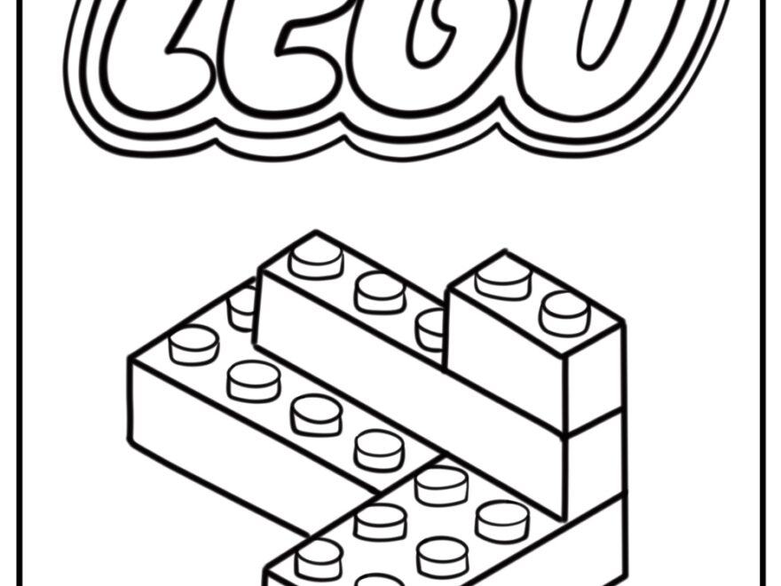 150 LEGO Coloring Pages Printable PDF Sheets For Free