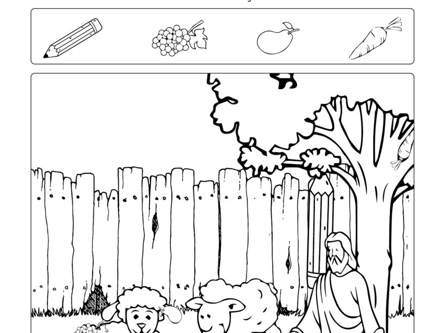 16 Bible Hidden Pictures Worksheets Free PDF At Worksheeto