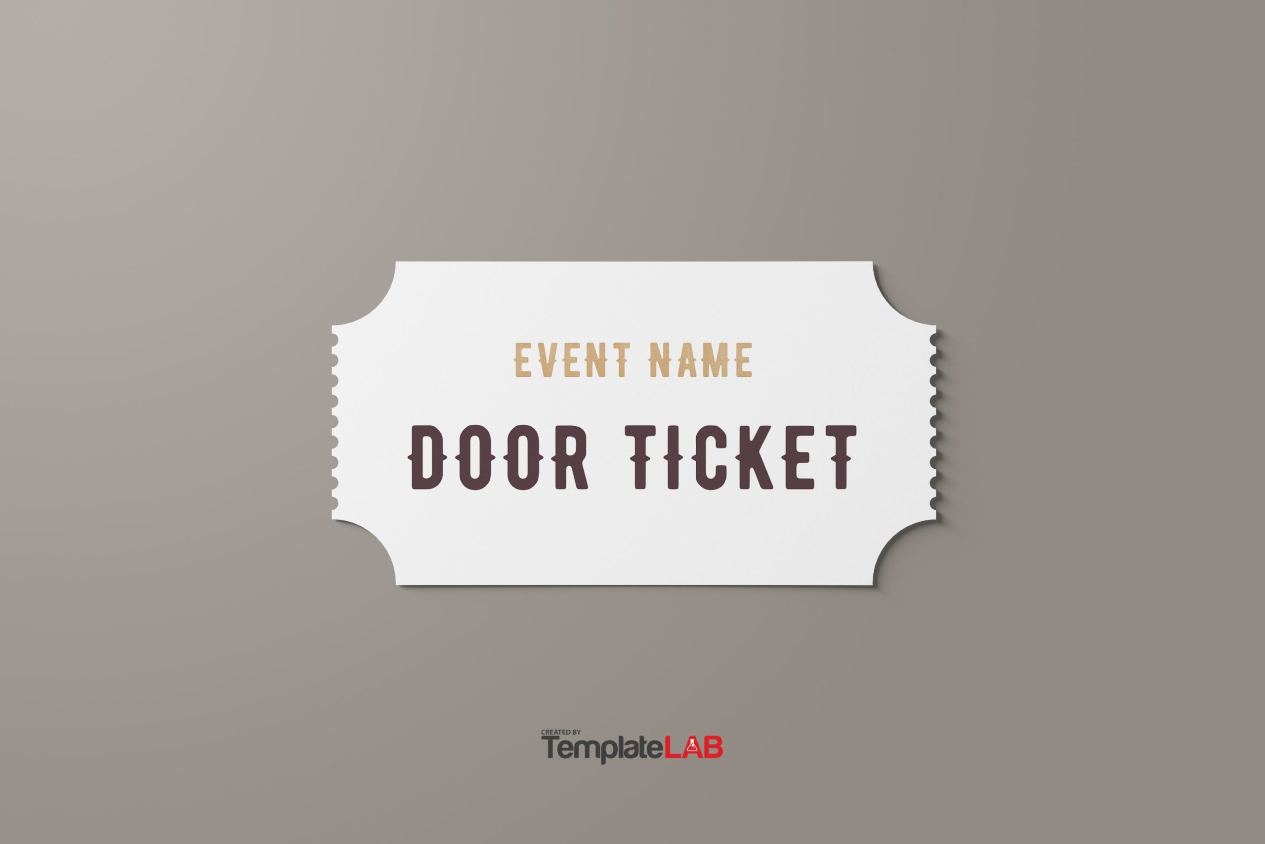 20 Printable Raffle Ticket Templates FREE TemplateLab Worksheets Library