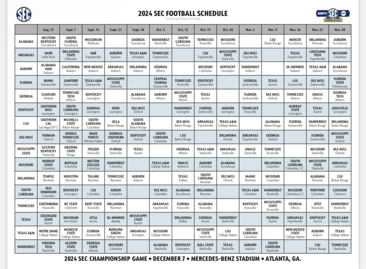 Alabama Football Schedule Printable Version Alabama Football Schedule Printable Version