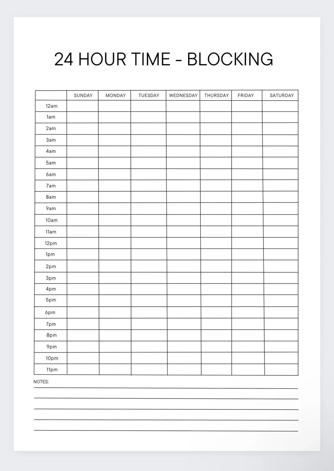 24 Hour Time Blocking weekly Planner weekly Schedule hourly Schedule time Blocking timetable daily Planner time Block Daily Planner Etsy 24 Hour Time Blocking weekly Planner weekly Schedule hourly Schedule time Blocking timetable daily Planner time Block Daily Planner Etsy