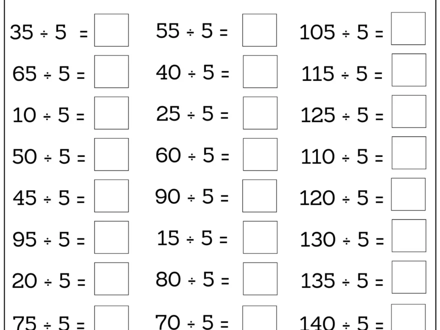 24 Printable Multiplication And Division Worksheets 1 12 Fill In The Blanks With Answer Pages Maths Drills Etsy Israel