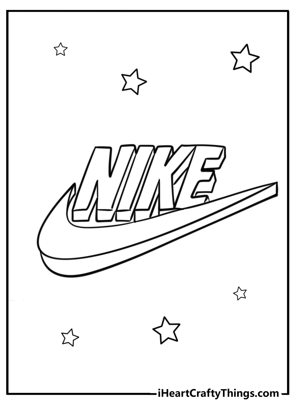 26 New Nike Coloring Pages 100 Free To Print 