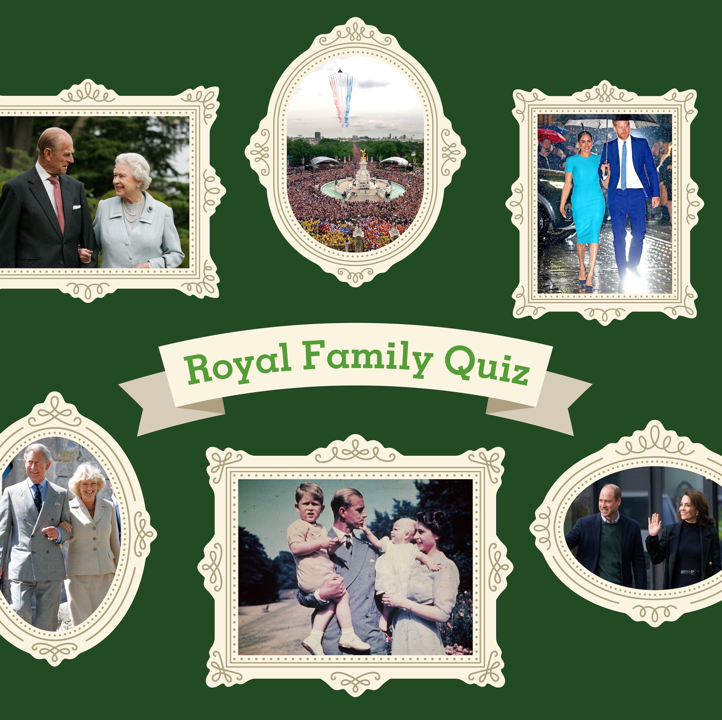 Royal Family Picture Quiz Printable