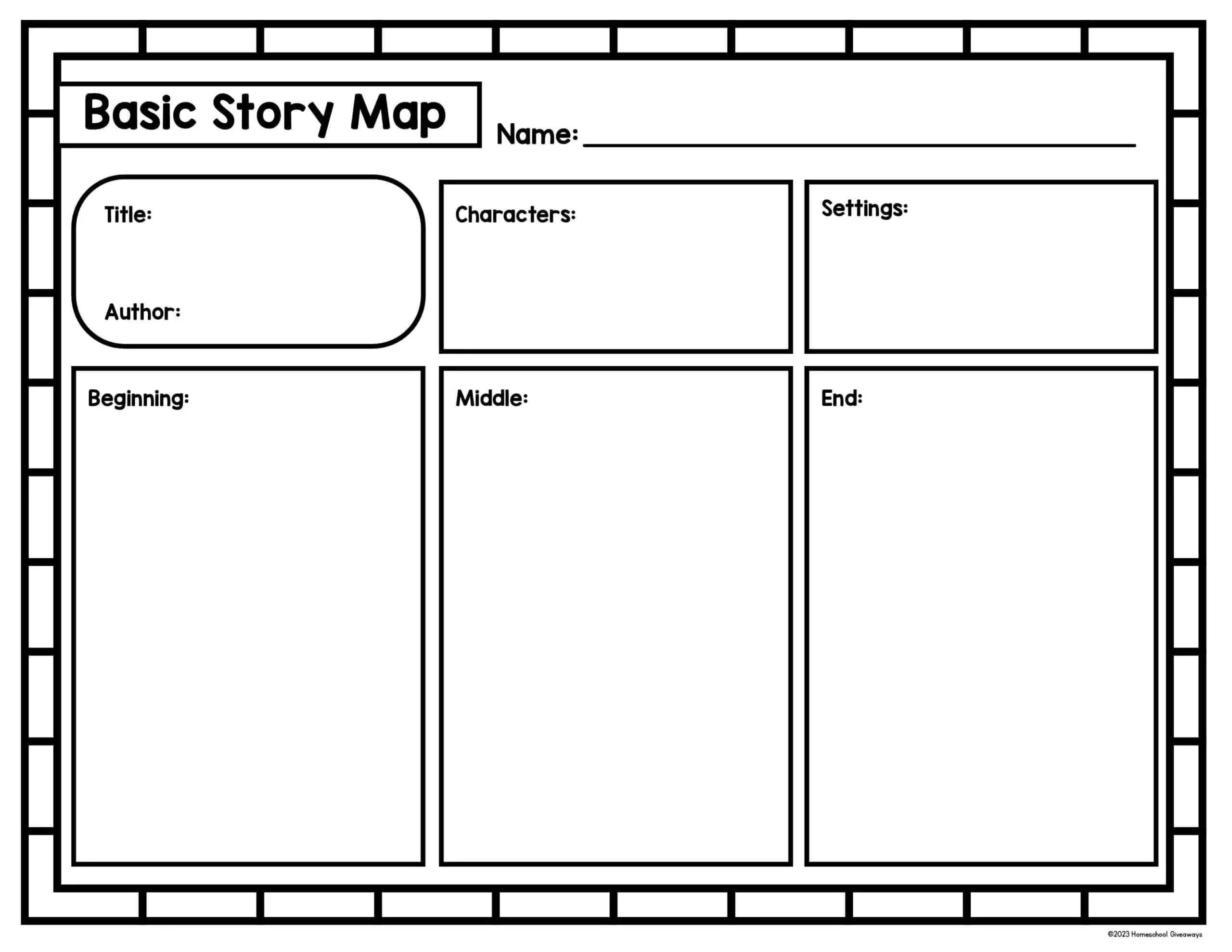 5 FREE Story Map Graphic Organizer Templates For Students 5 FREE Story Map Graphic Organizer Templates For Students