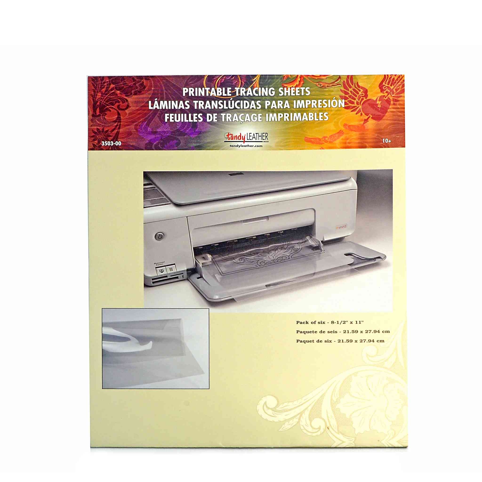 Printable Tracing Sheets For Leather