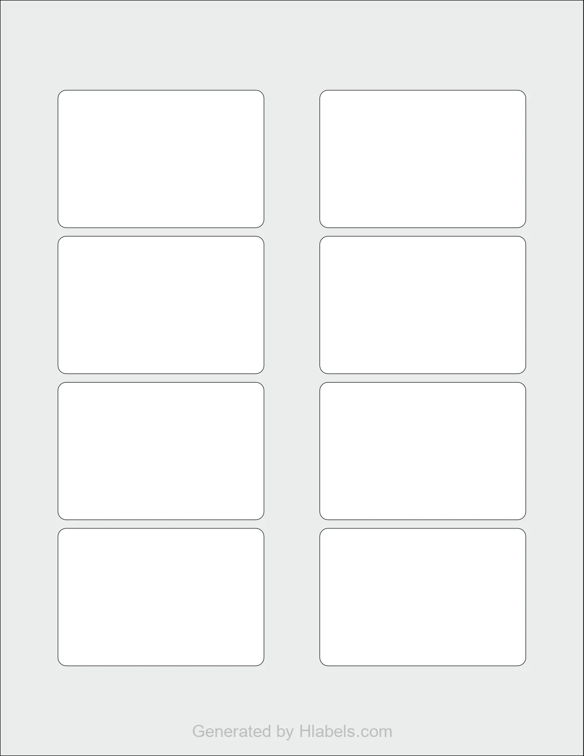 Printable Blank 3 Section Sheet