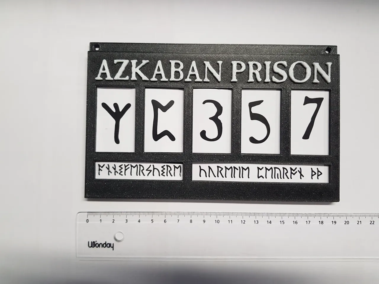 AZKABAN Prison Sign By Menfoo Download Free STL Model Printables AZKABAN Prison Sign By Menfoo Download Free STL Model Printables