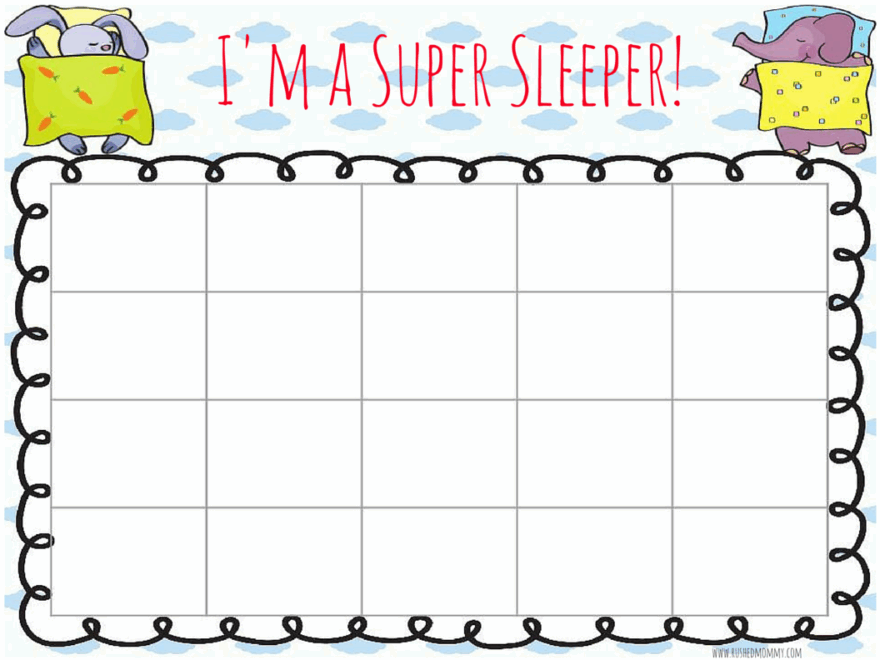 Bedtime Reward Chart When A Child Won t Stay In Bed Simply Sweet Days
