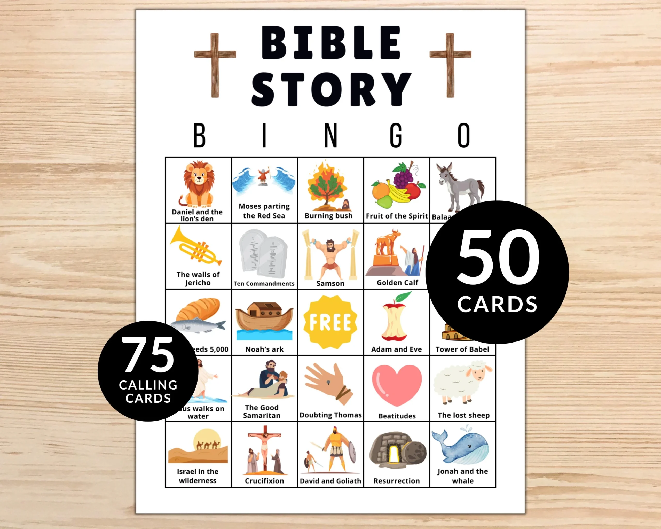 Printable Bingo Sheets Bible Trivia Game Printable Bingo Sheets Bible Trivia Game