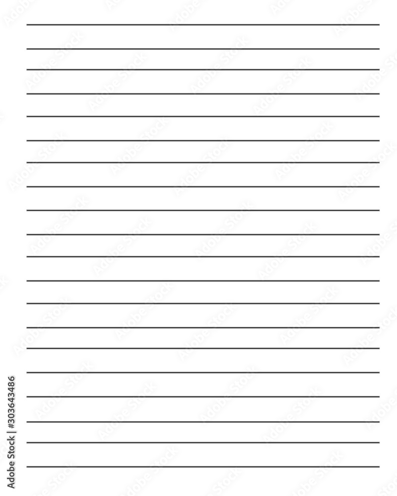 Blank Sheet Of Paper Paper Line Design Background For Printable Paper Design Paper Notebook For Writing Snail Mail School Bussines Etc Stock Illustration Adobe Stock