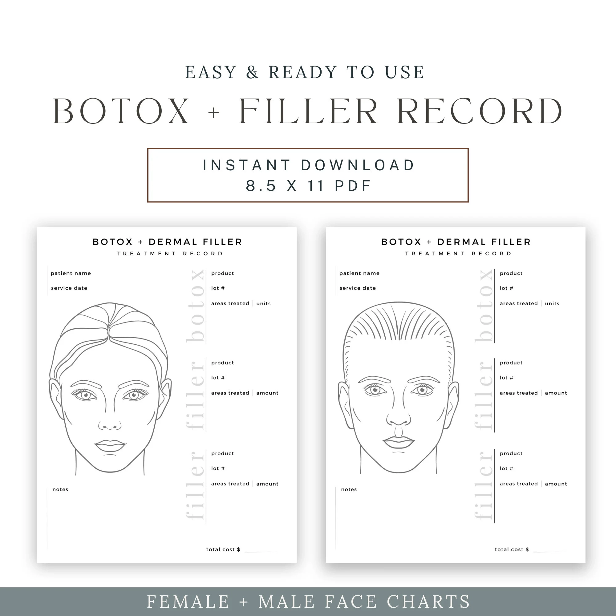 BOTOX Dermal Filler Treatment Record Patient Record BOTOX Dermal Filler Nurse Injector Injectables Form Instant Digital Download Etsy Israel BOTOX Dermal Filler Treatment Record Patient Record BOTOX Dermal Filler Nurse Injector Injectables Form Instant Digital Download Etsy Israel