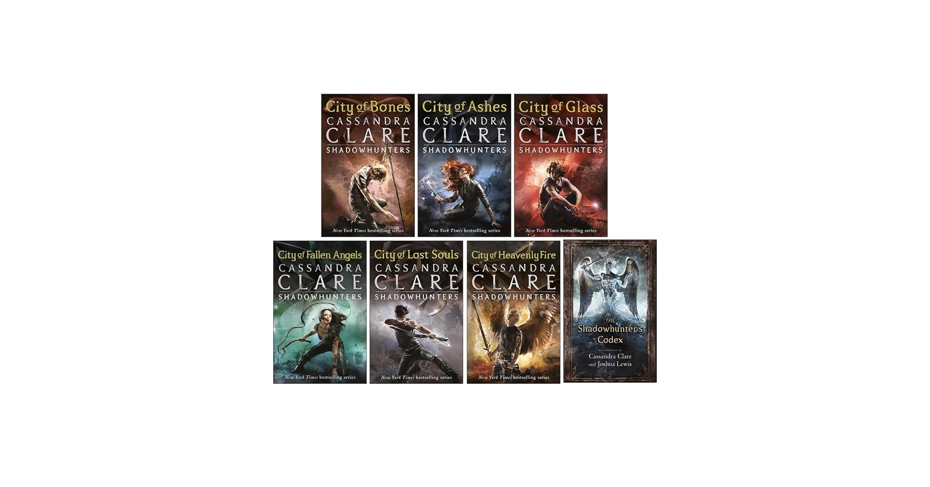 Cassandra Clare Set 7 Books Collection Mortal Instruments Series Cassandra Clare 9781406393286 Amazon Books