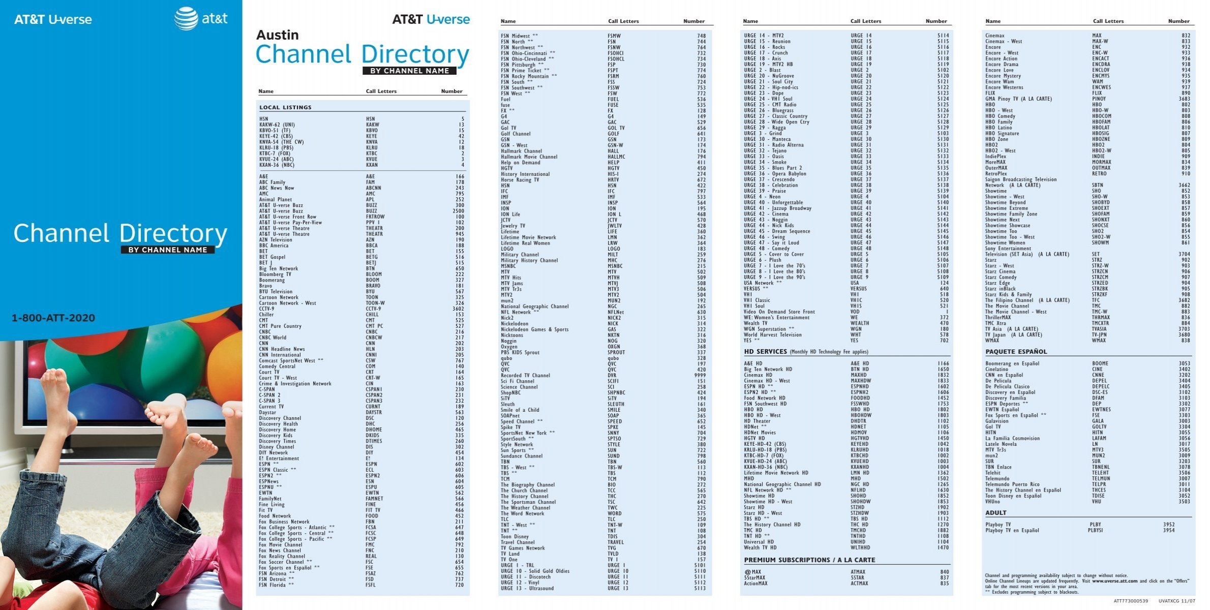 Channel Directory Channel Directory AT T Channel Directory Channel Directory AT T