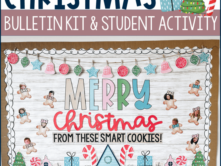 Christmas Bulletin Board Kit Stephanie Nash A Touch Of Class