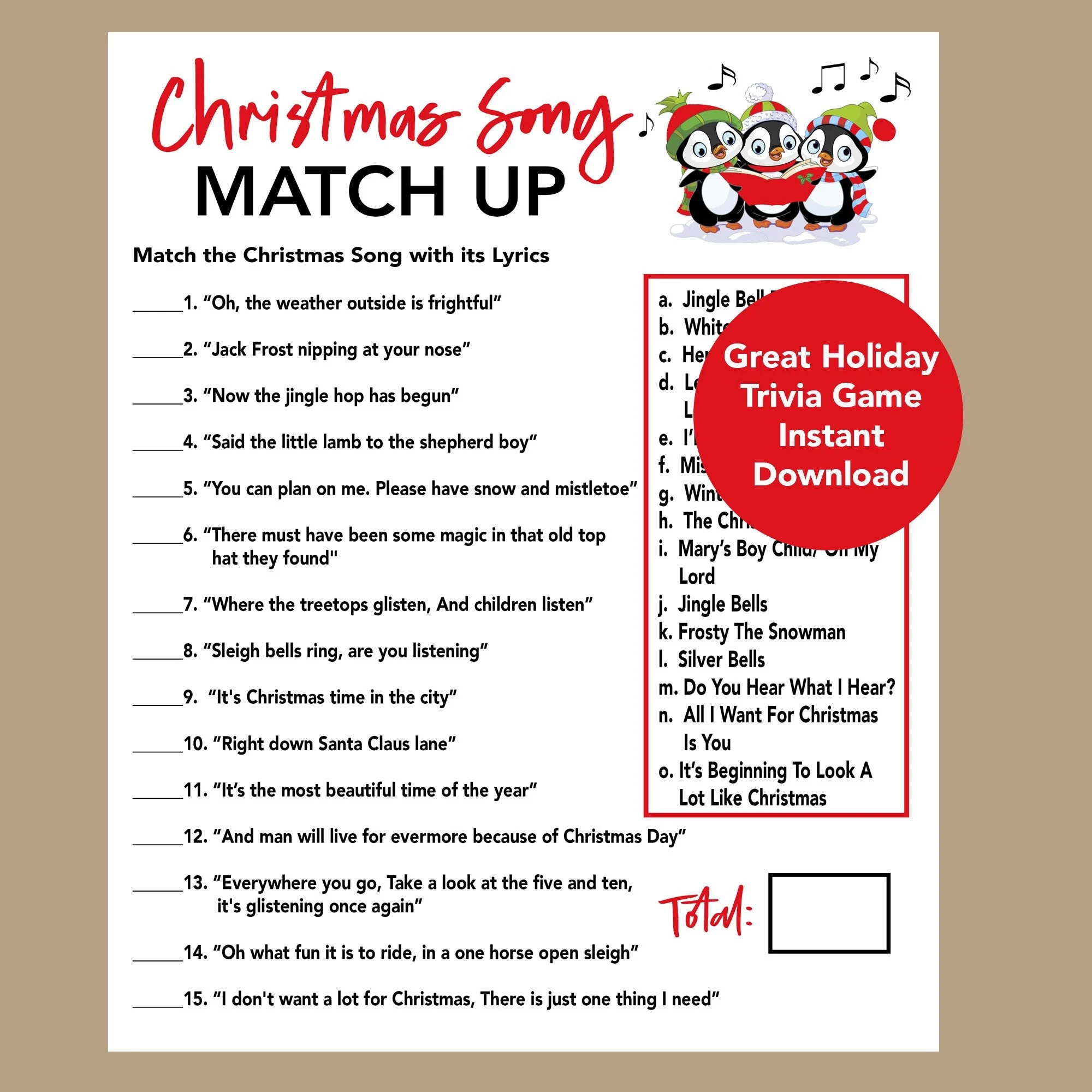 Christmas Song Trivia Game Christmas Trivia 2023 Christmas Music Trivia Printable Games Christmas Party Games For Kids Adults Etsy Christmas Song Trivia Game Christmas Trivia 2023 Christmas Music Trivia Printable Games Christmas Party Games For Kids Adults Etsy