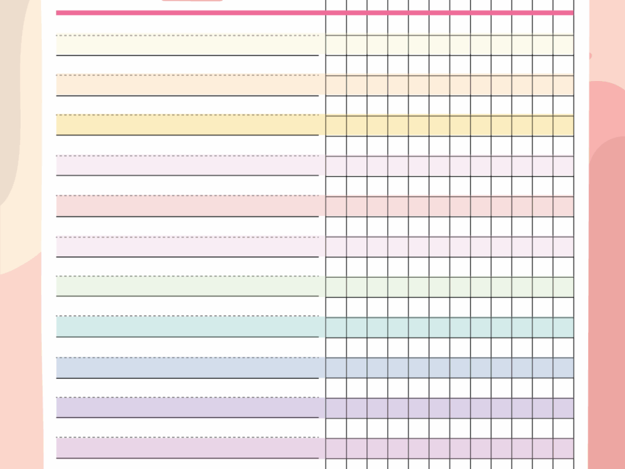 Class Roster Templates World Of Printables