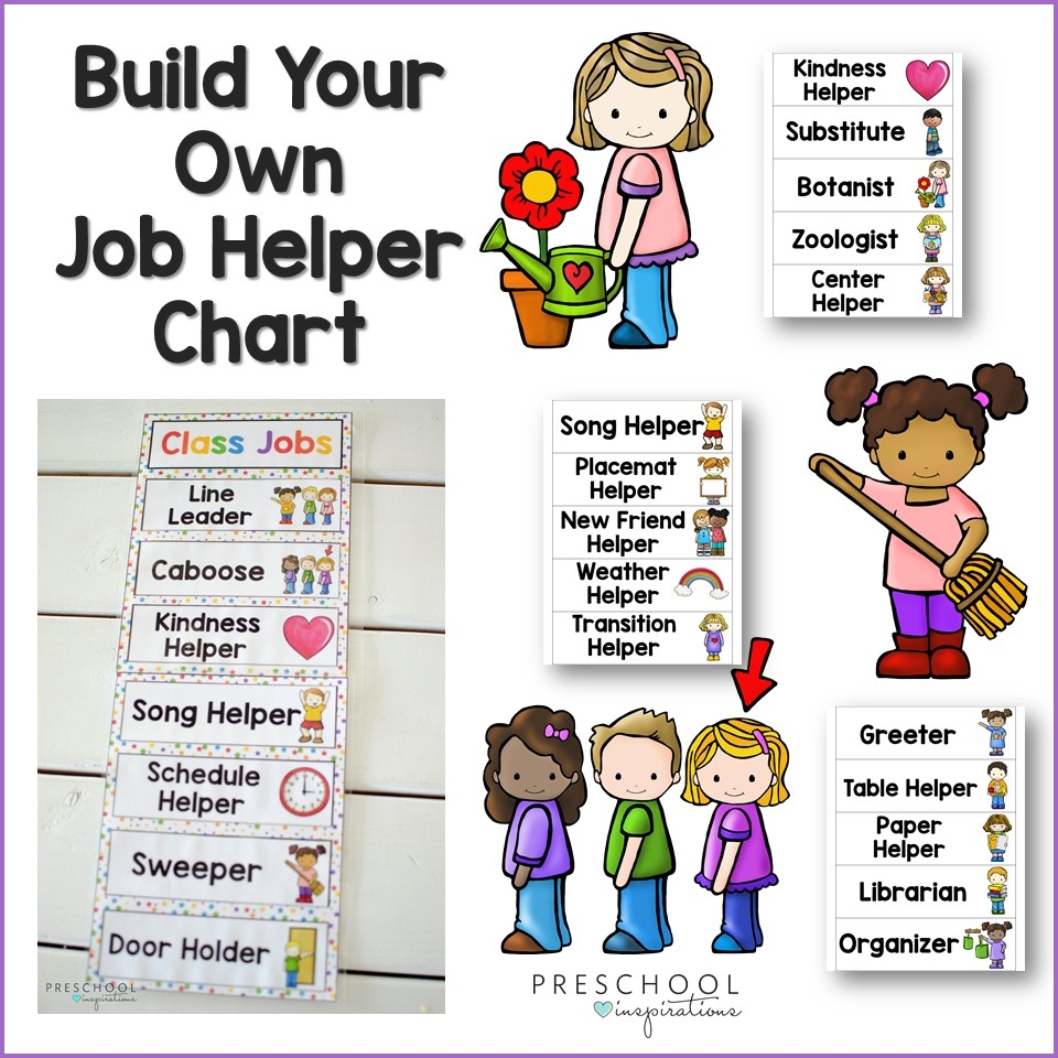 Free Printable Helper Chart For 4th
