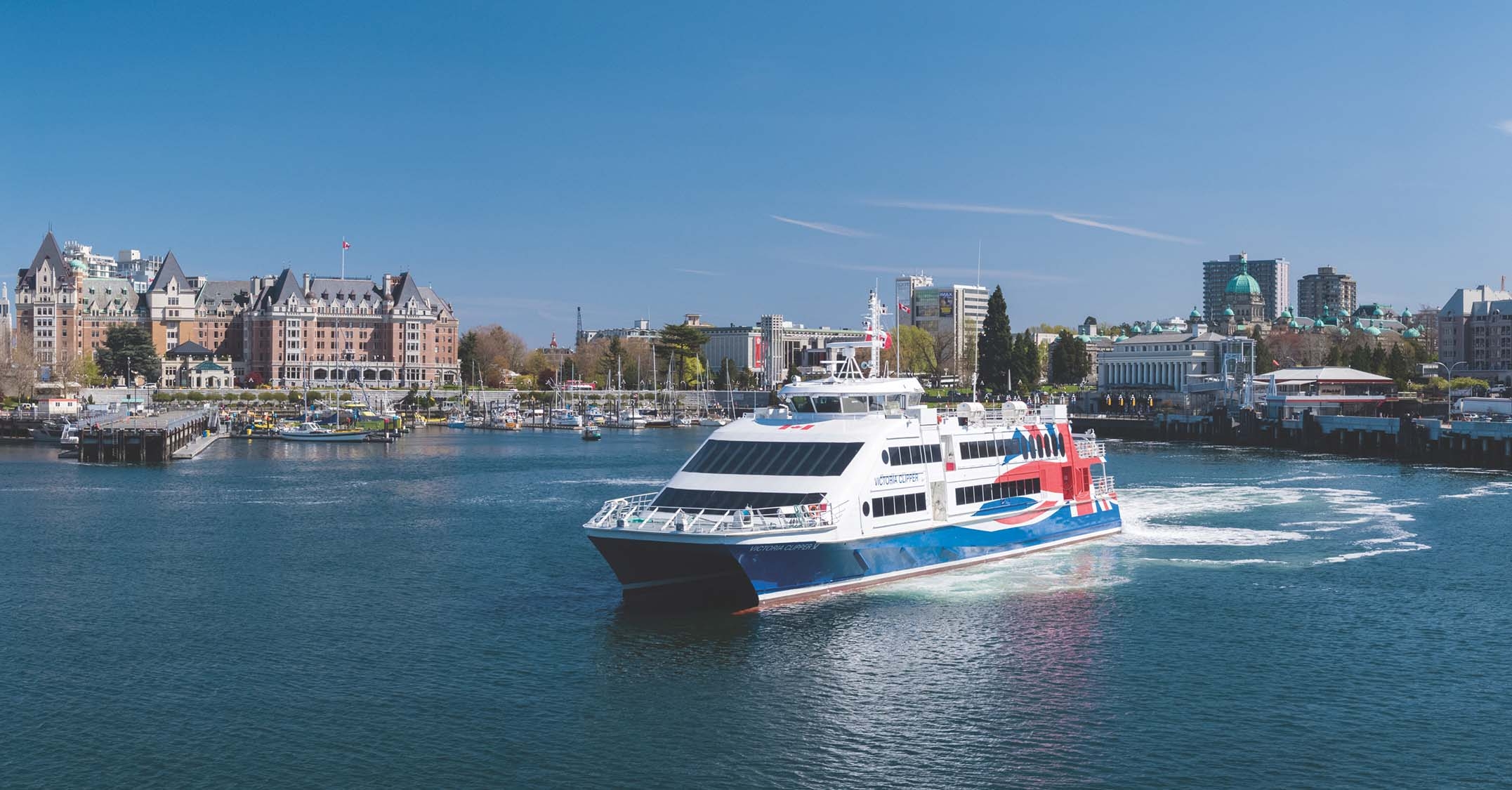 Clipper Vacations Seattle To Victoria Ferry Hotels Tours More