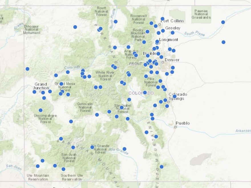 Colorado Repeater General Locations And Information By Jdixon1121 MapHub