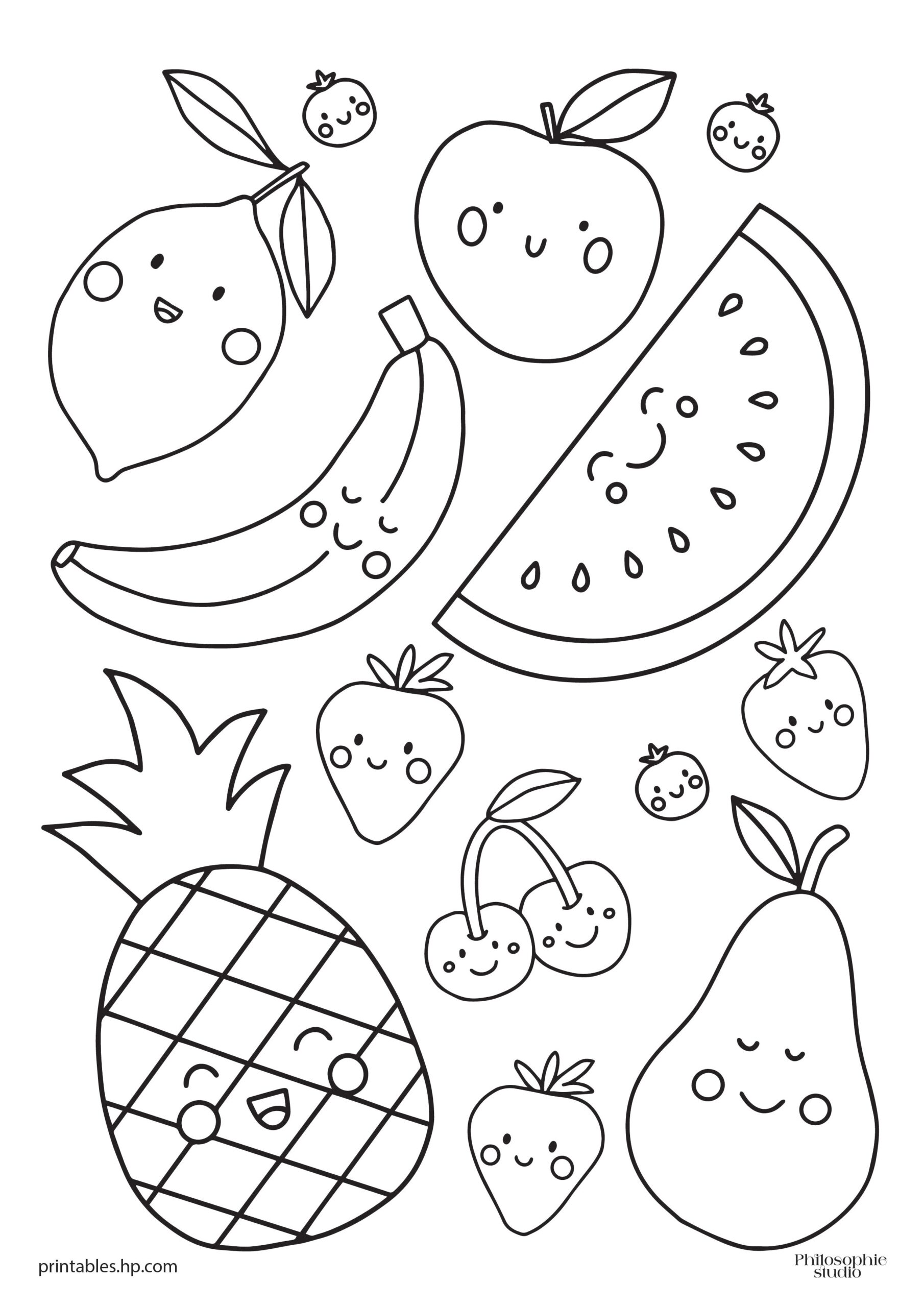Printable Color Sheets Preschool