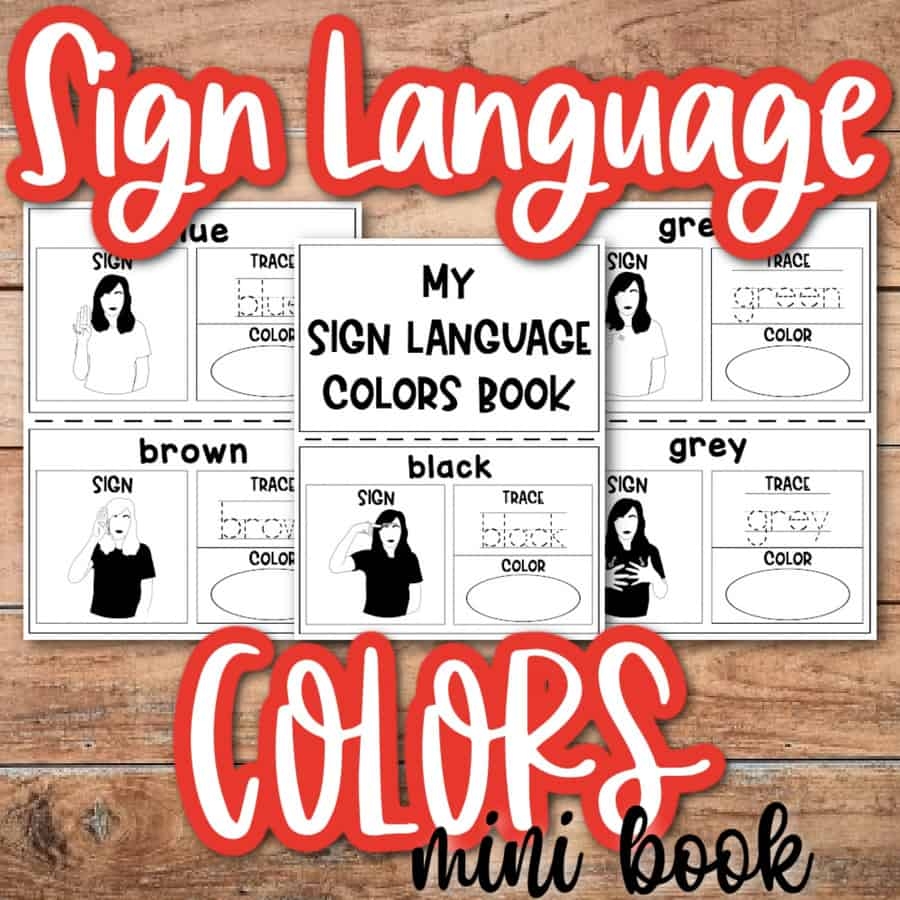 Colors In ASL Free Sign Language PDFs Colors In ASL Free Sign Language PDFs