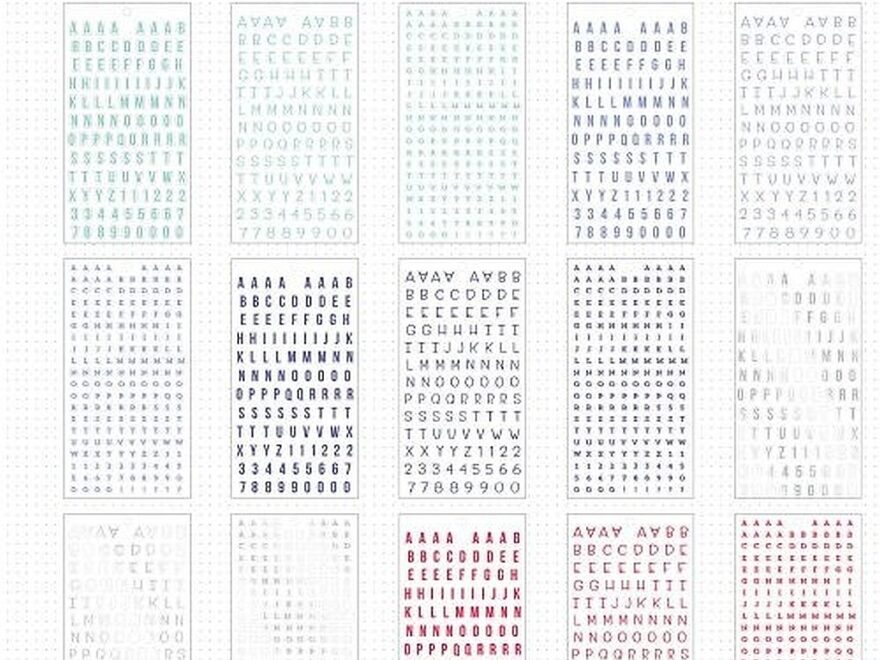 Create 365 The Happy Planner Value Pack Stickers Alphabet