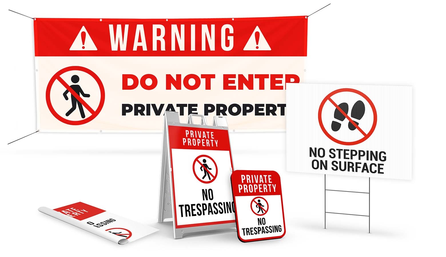Custom No Trespassing Signs Printmoz Custom No Trespassing Signs Printmoz