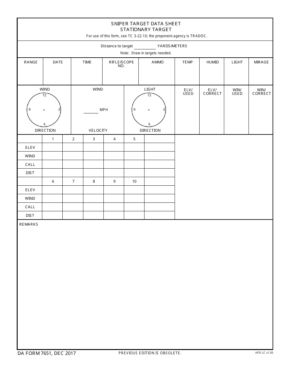 DA Form 7651 Fill Out Sign Online And Download Fillable PDF Templateroller