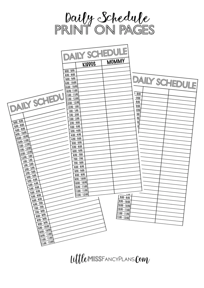 Happy Planner Half Sheet Printables Happy Planner Half Sheet Printables