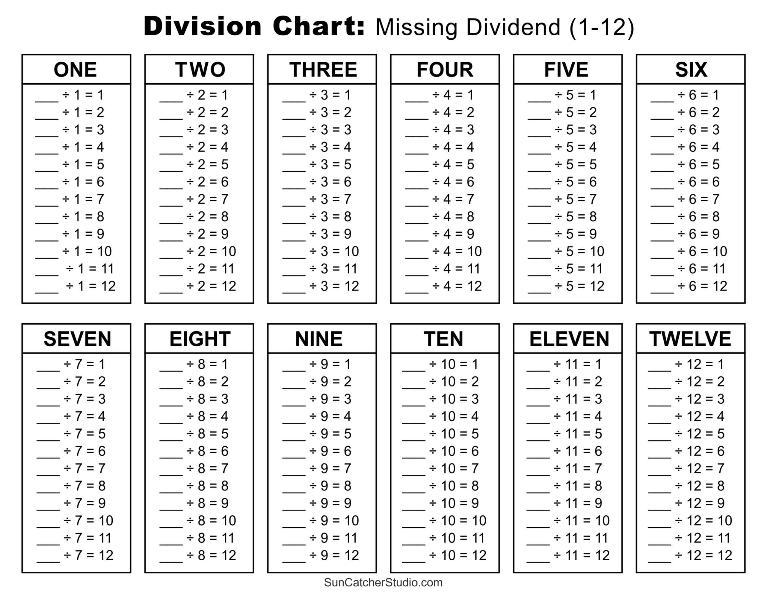 Division Charts And Tables Free Printable PDF Math Worksheets Free Printables Monograms Design Tools Patterns DIY Projects Division Charts And Tables Free Printable PDF Math Worksheets Free Printables Monograms Design Tools Patterns DIY Projects