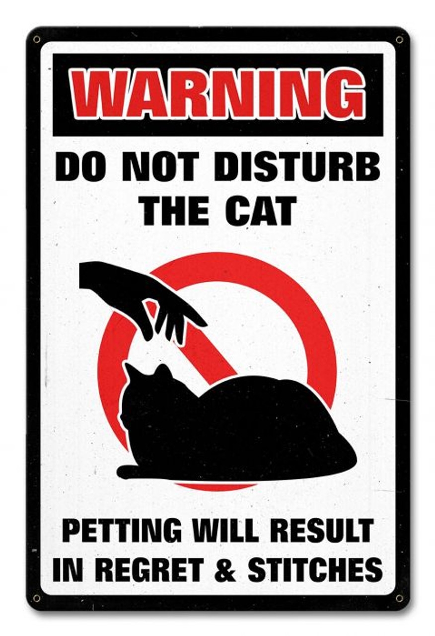 Printable Do Not Disturb Sign Cat