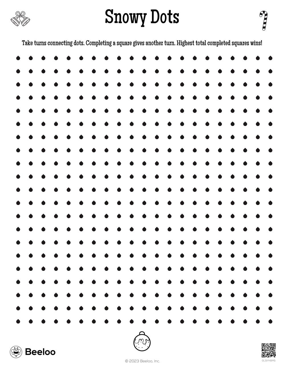 Dots And Boxes Printable Sheet Dots And Boxes Printable Sheet