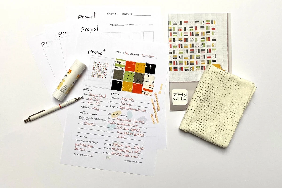 Download A Free Printable Quilt Project Planner Download A Free Printable Quilt Project Planner