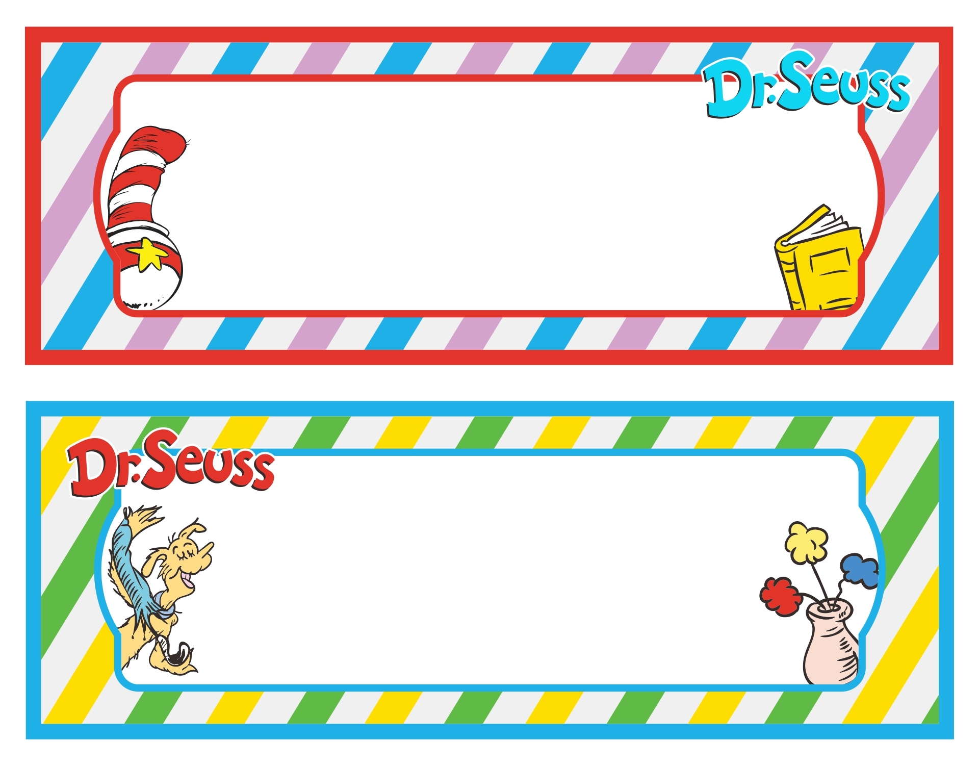 Dr Seuss Food Labels Printable Free Dr Seuss Food Labels Printable Free