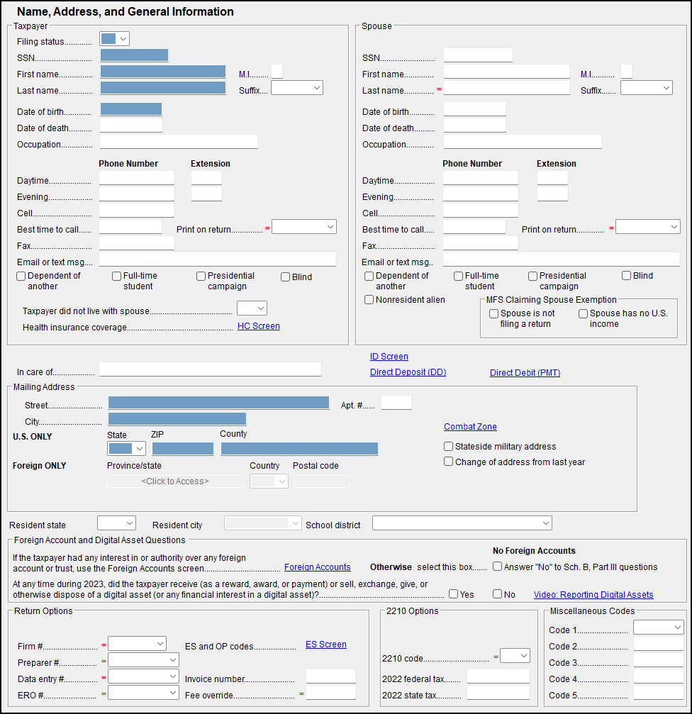 Drake Tax Creating A New Return Drake Tax Creating A New Return