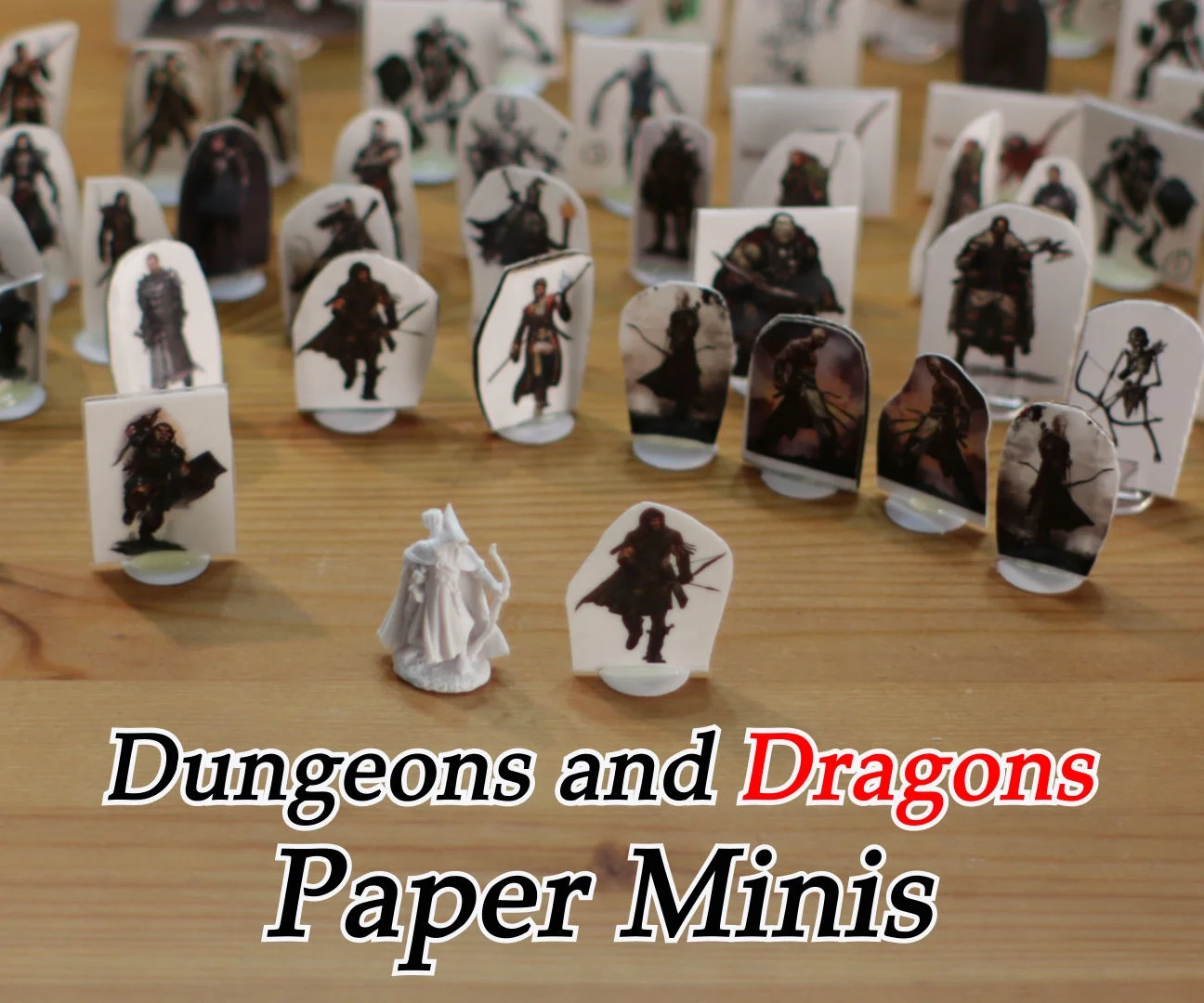Dungeons And Dragons Paper Miniatures Pathfinder Warhammer Etc 16 Steps with Pictures Instructables Dungeons And Dragons Paper Miniatures Pathfinder Warhammer Etc 16 Steps with Pictures Instructables