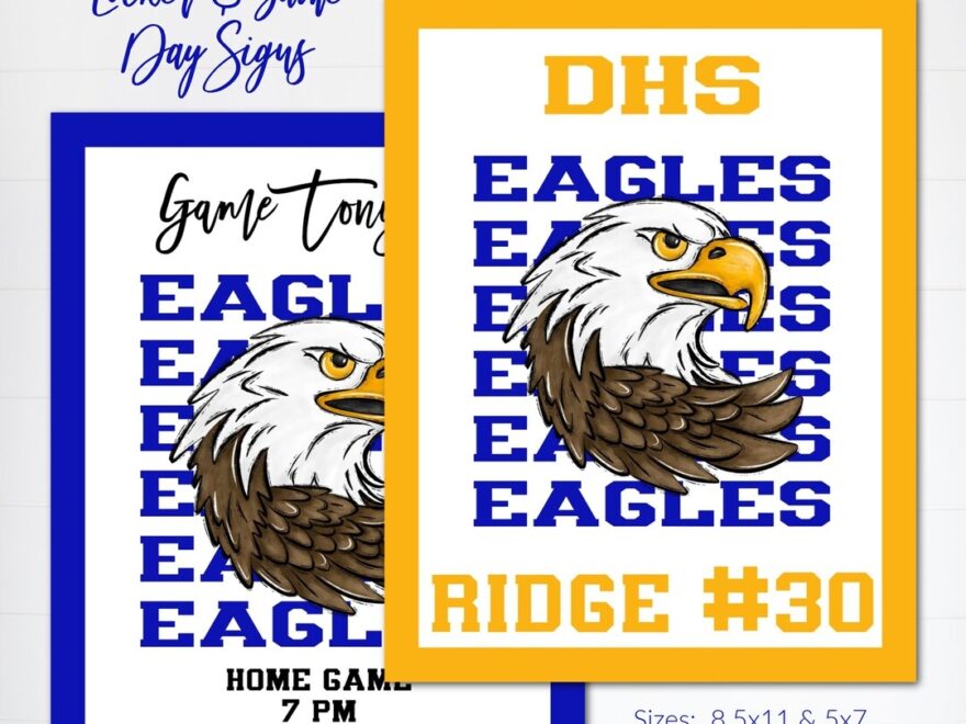 Eagles Mascot Locker Signs Game Day Signs Fan Signs Pep Rally Signs Sports Banquet Signs Sports Decor Printable Editable Template Etsy Israel