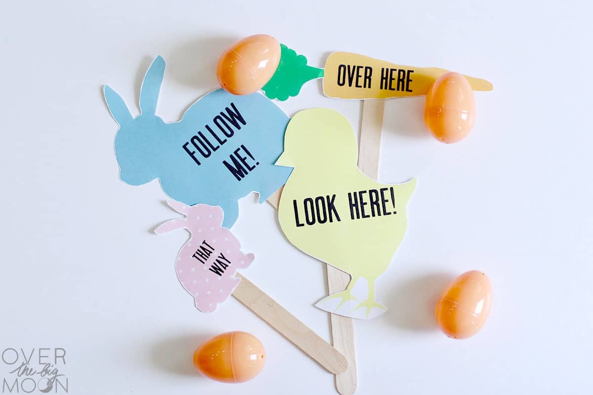 Easter Egg Hunt Printable Signs Over The Big Moon Easter Egg Hunt Printable Signs Over The Big Moon