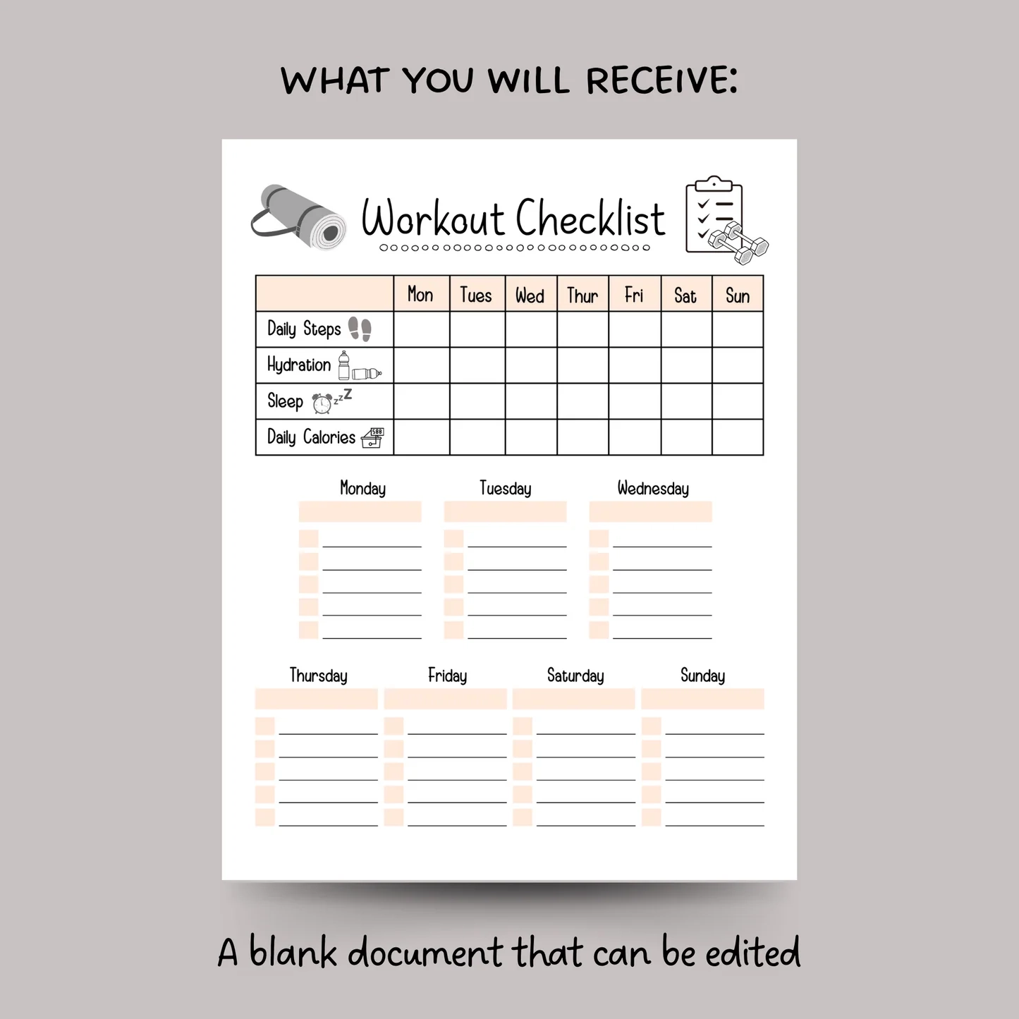 Cardio Routine List Printable Cardio Routine List Printable