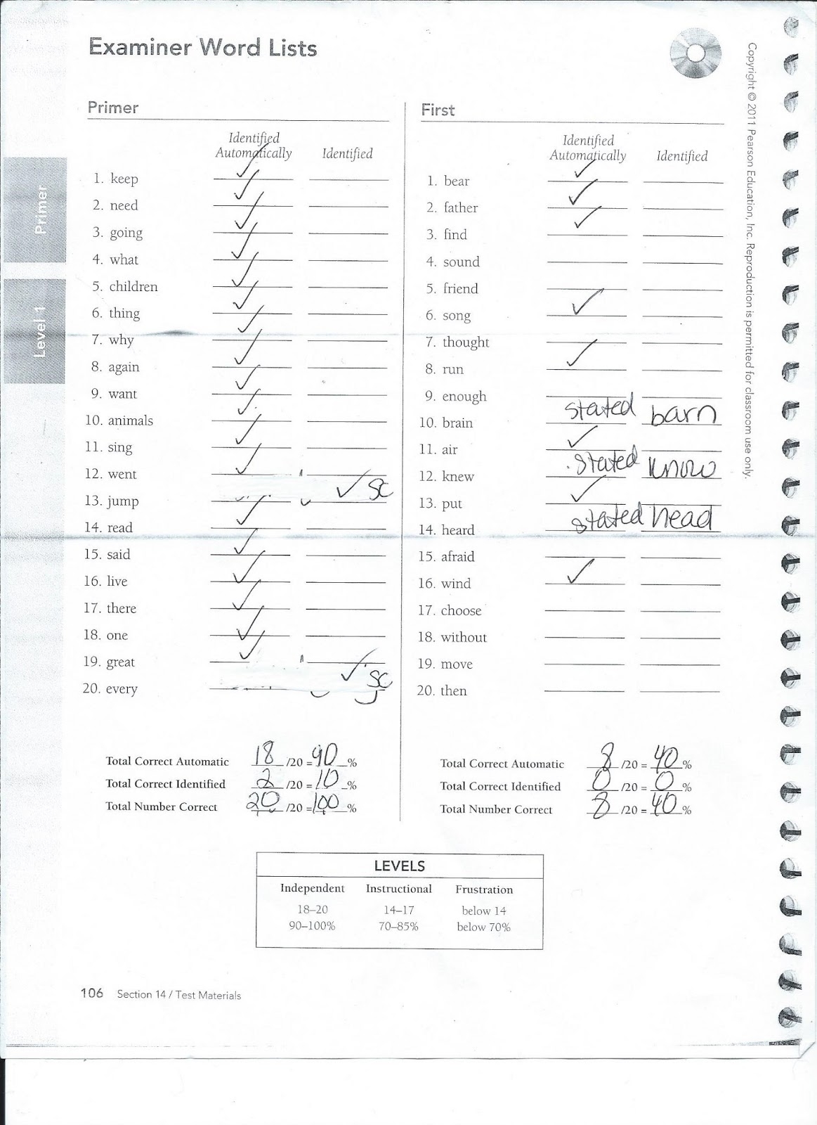Qri-5 Word Lists Qri-5 Printable Materials Qri-5 Word Lists Qri-5 Printable Materials