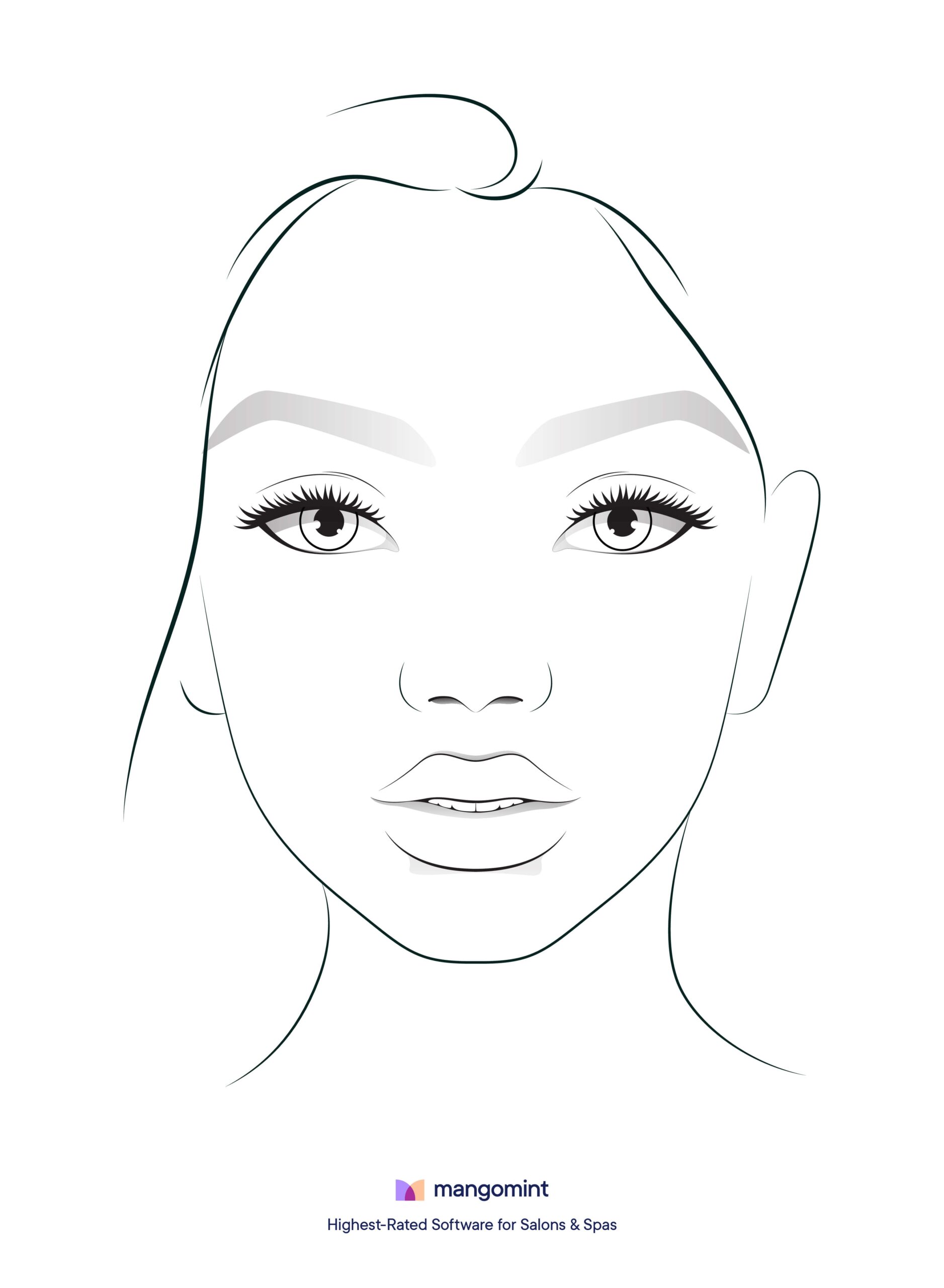 Printable Botox Face Chart Printable Botox Face Chart