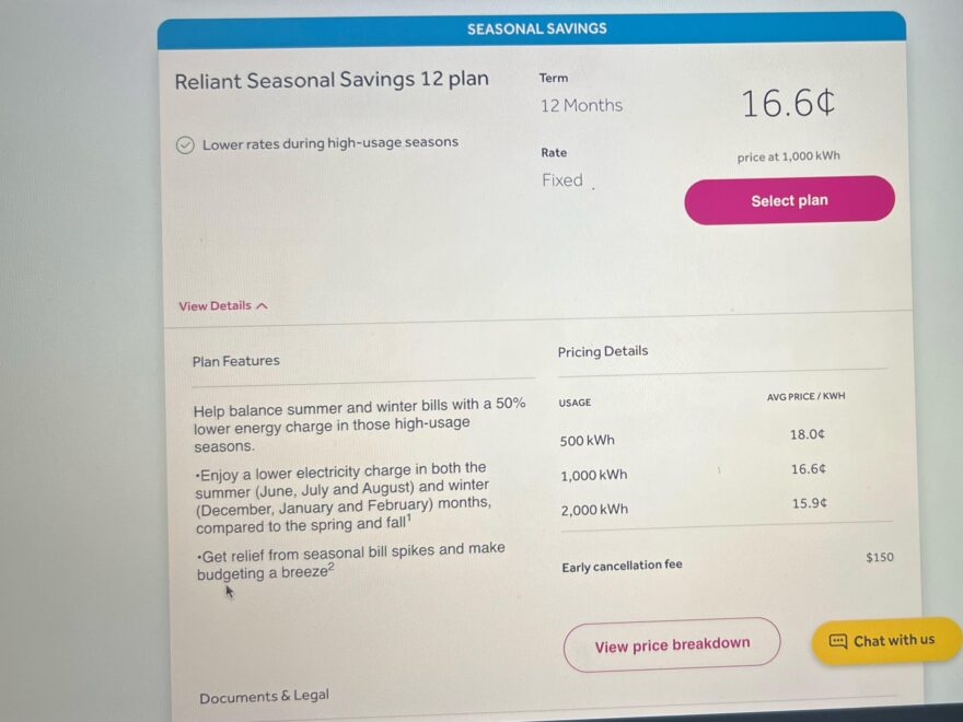 First Time Renting Where Utilities Are Not Included I Want To Know What s A Good Electricity Plan These Are A Few I ve Been Interested In But I m Unsure If I m Understanding It