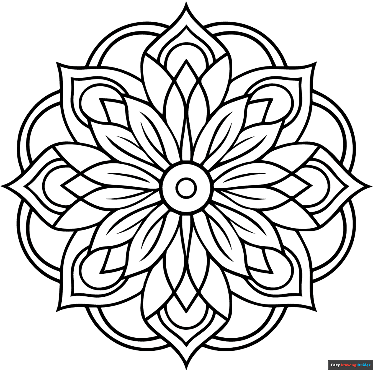 Printable Mandalas Coloring Sheets Printable Mandalas Coloring Sheets