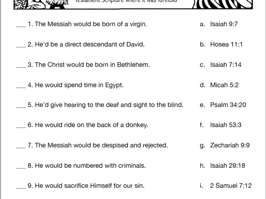 For Unto Us A Child Is Born Christmas Quiz Flanders Family Home Life