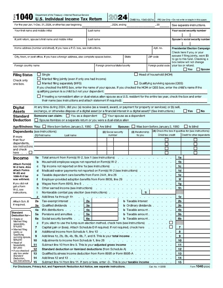 Form 1040 Wikipedia Form 1040 Wikipedia