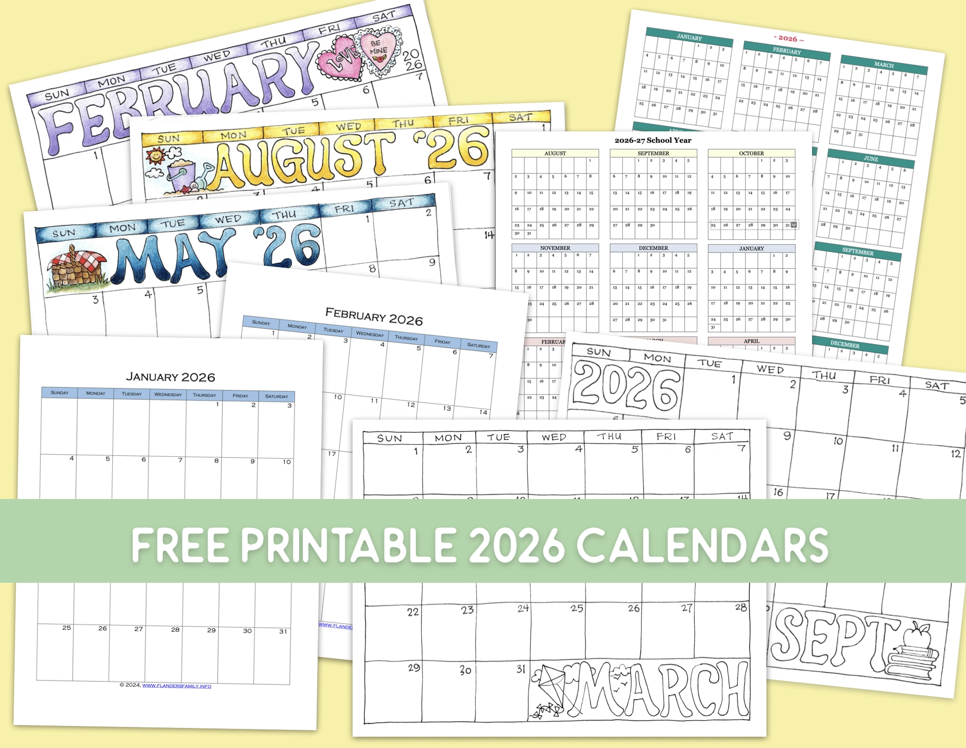 Free Cute Planner Printable 2026 Free Cute Planner Printable 2026