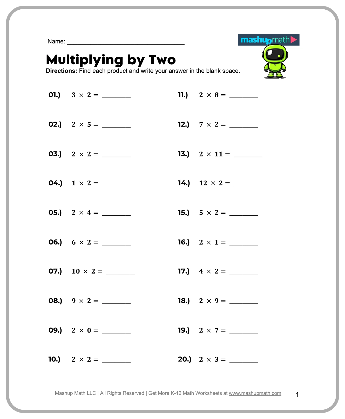 Free 2nd Grade Math Worksheets Printable W Answers Mashup Math Free 2nd Grade Math Worksheets Printable W Answers Mashup Math