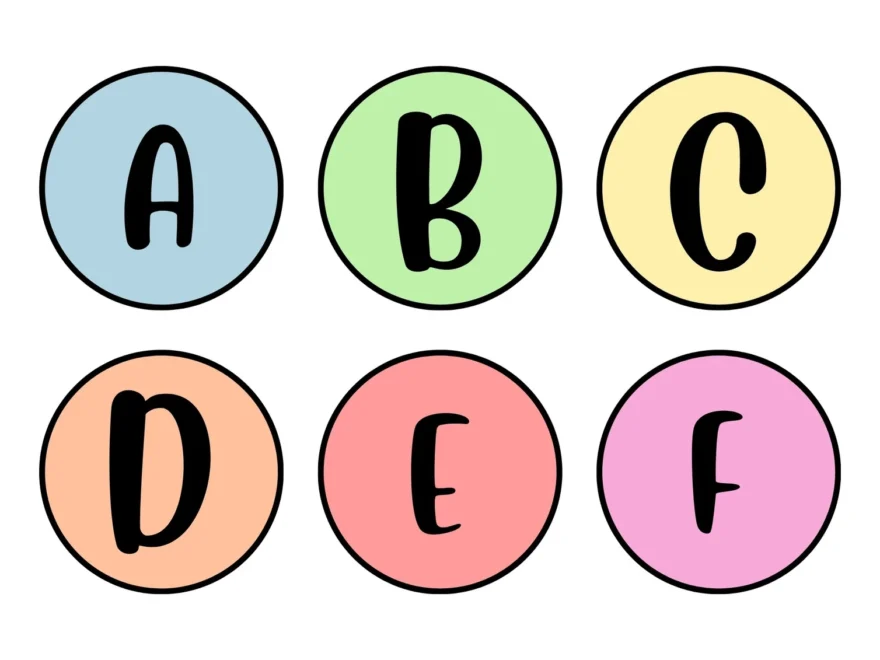 Free And Customizable Alphabet Templates Canva