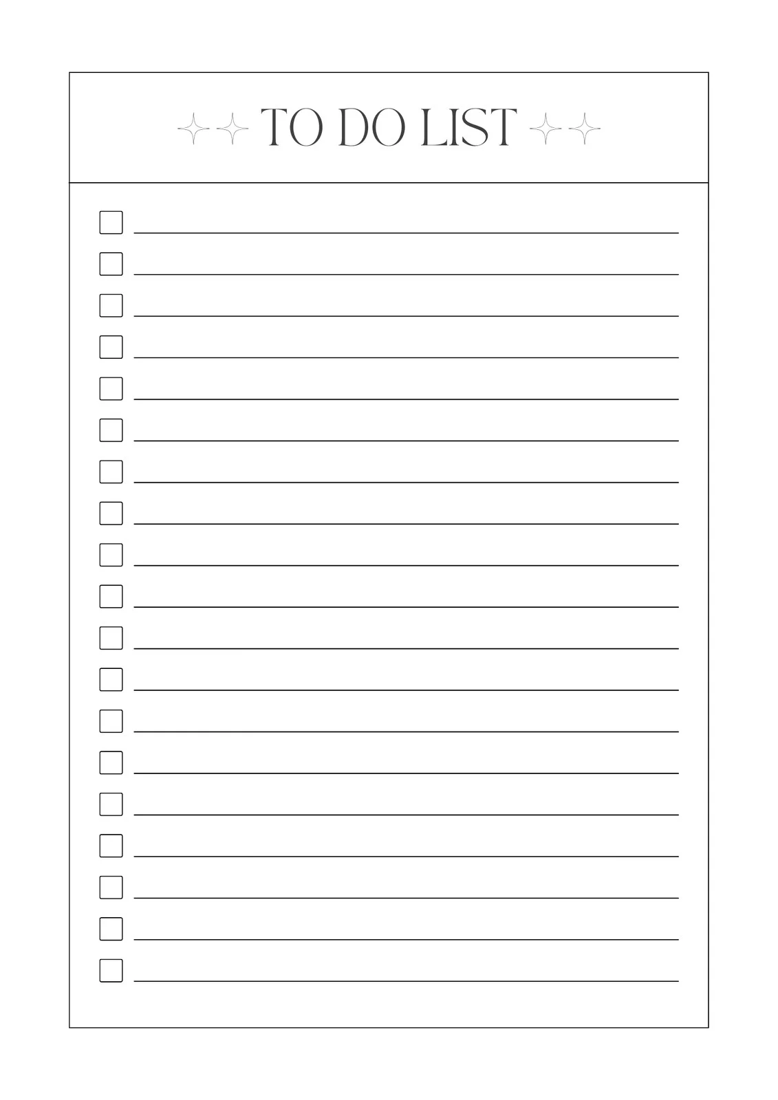 Kids Custom Printable To Do List Kids Custom Printable To Do List